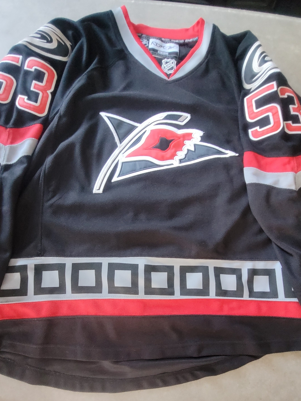 Carolina HURRICANES JERSEY NHL RBK  - JEFF SKINNER